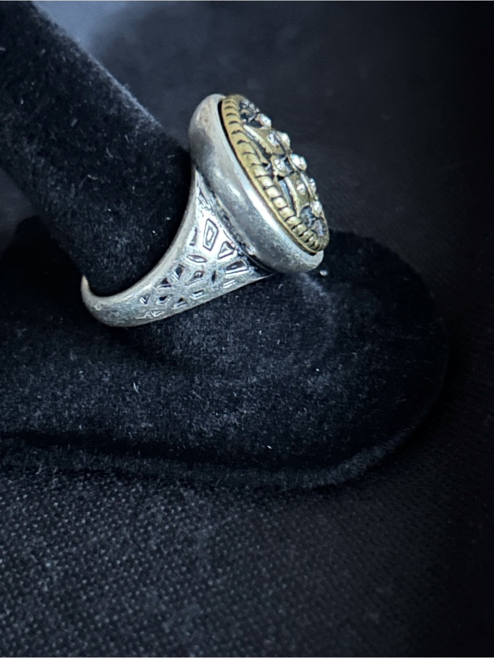 Premier Designs, 4 Faces Magnetic Interchangeable Statement Ring - Size 8 - Picture 5 of 9